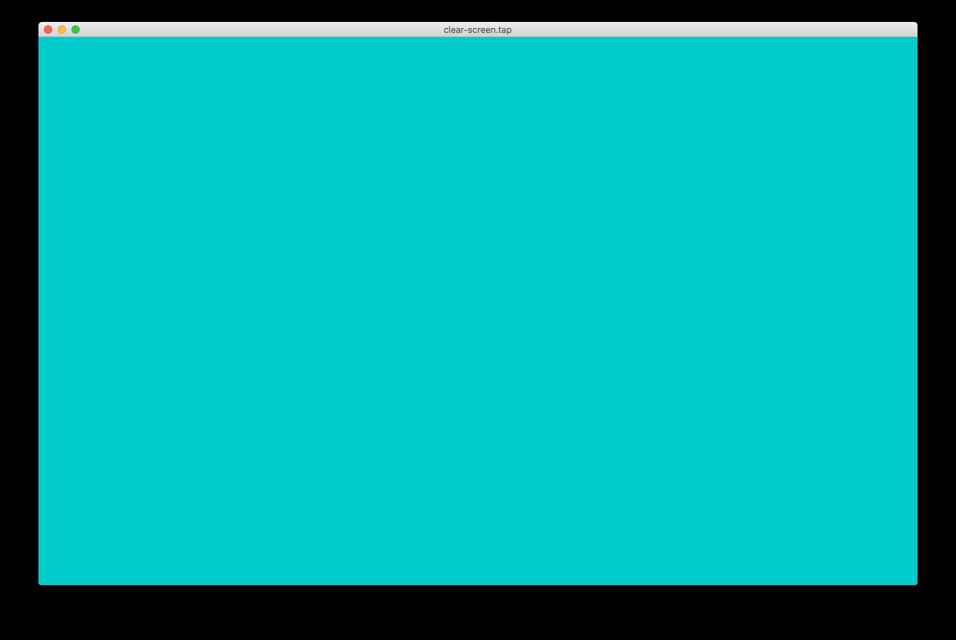 perfect cyan